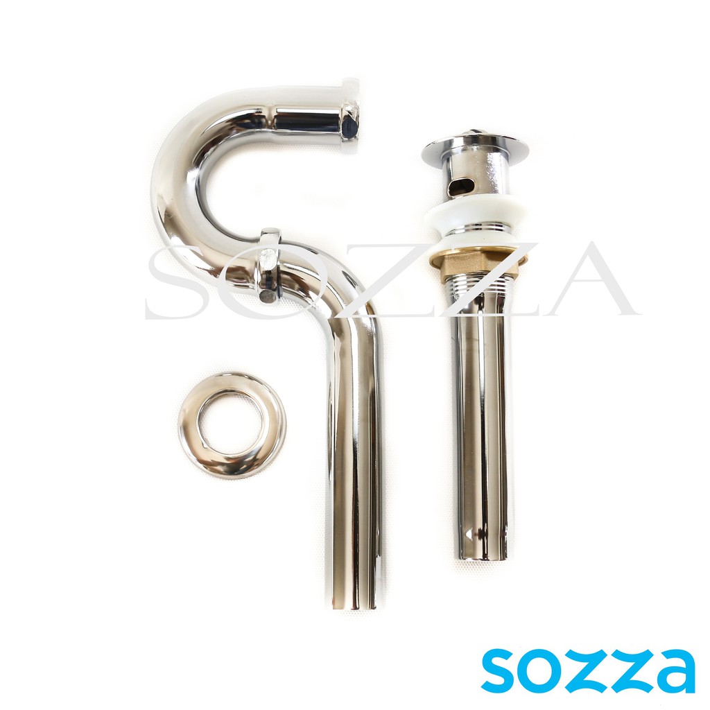 Bộ thoát nước inox ở chậu rửa mặt, bộ xi phông, bộ xả nước chậu rửa mặt inox xịn | BigBuy360 - bigbuy360.vn