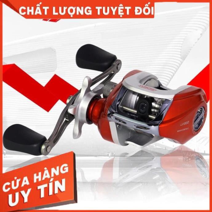 Máy Câu Cá Ngang Tay Trái Tay Phải Yumoshi LV201 LV200 [ HÀN VIP ] Chuyên dùng câu lure sông suối,cá lóc chẽm