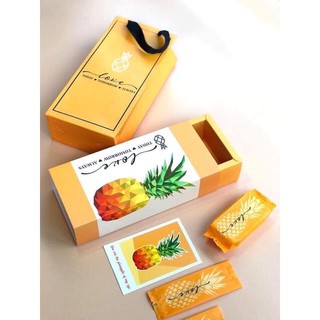 hộp đựng bánh dứa Vàng