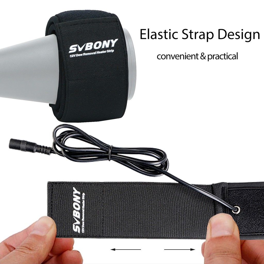 Dây Sưởi SVBONY SV192 12V Cho Kính Thiên Văn / Ống Kính Máy Ảnh DSLR 480 / 560mm