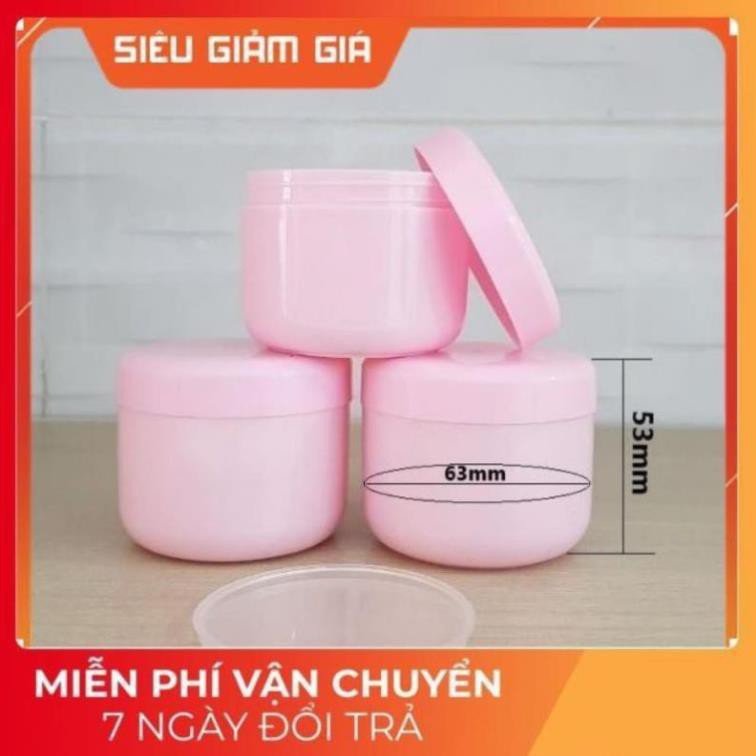 Hủ Đựng Kem ❤ TRÙM SỈ ❤ Hũ chiết kem Hồng Thái 100g đựng mỹ phẩm , phụ kiện du lịch