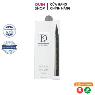 Bút Dạ Kẻ Mắt Karadium Waterproof Brush Liner Black