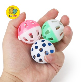 [Mã PET20K giảm 20K đơn 250K] Bóng Nhựa Lục Lạc Đồ Chơi Cho Chó Mèo Pet-1989