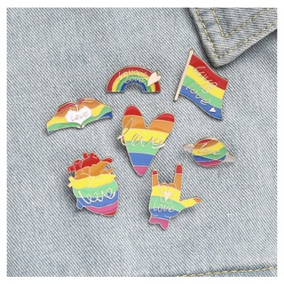 Pin Cài Áo, Mũ, Balo Hình PrideMonth