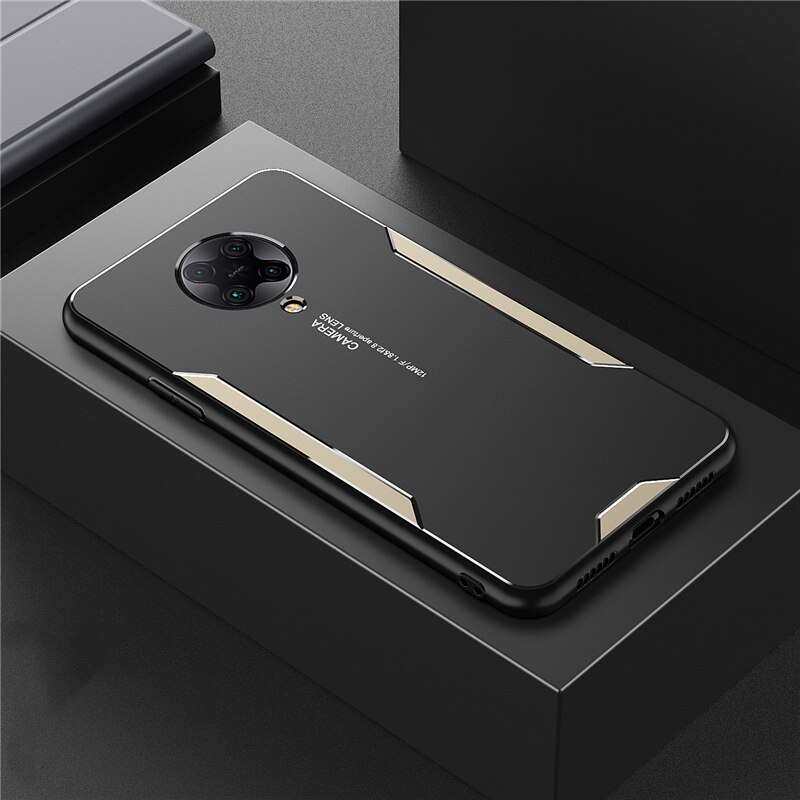Ốp Điện Thoại Nhựa Cứng Phối Kim Loại Chống Sốc Cho Xiaomi Redmi K30 Ultra K30 Pro