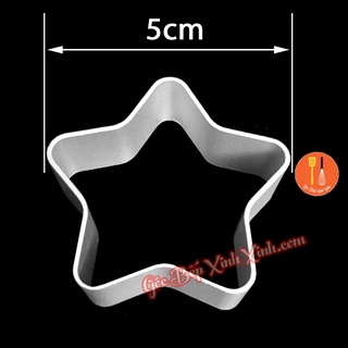 Khuôn nhấn cutter bánh quy cookie hình ngôi sao