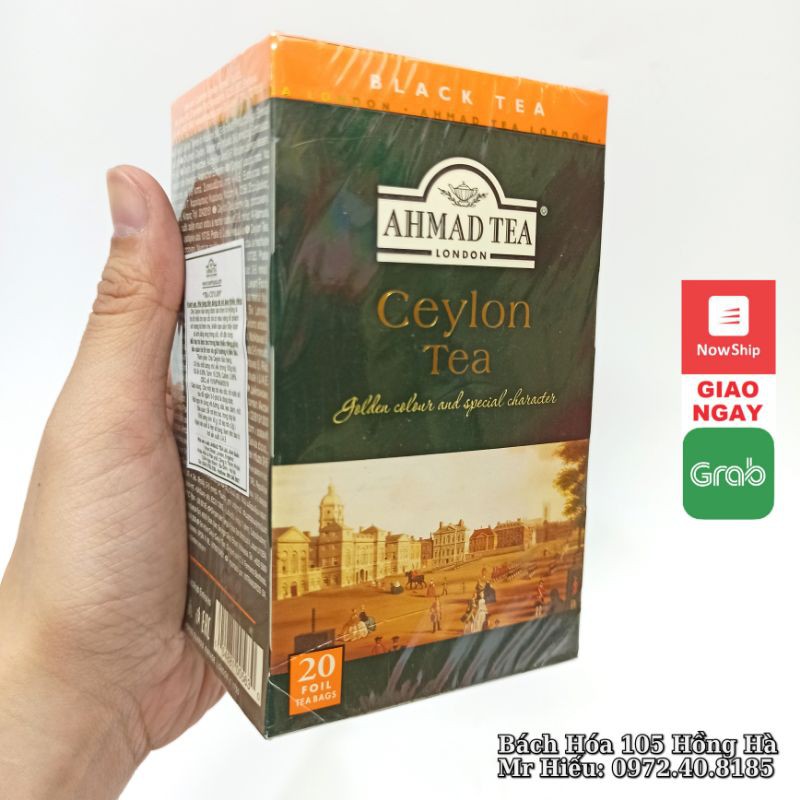 [HSD T9/2023] Trà Ahmad truyền thống Ceylon Tea