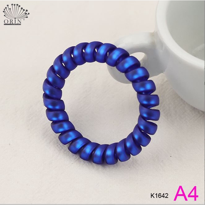 Buộc tóc, cột tóc lò xo xanh thời trang thanh lịch Orin K1642