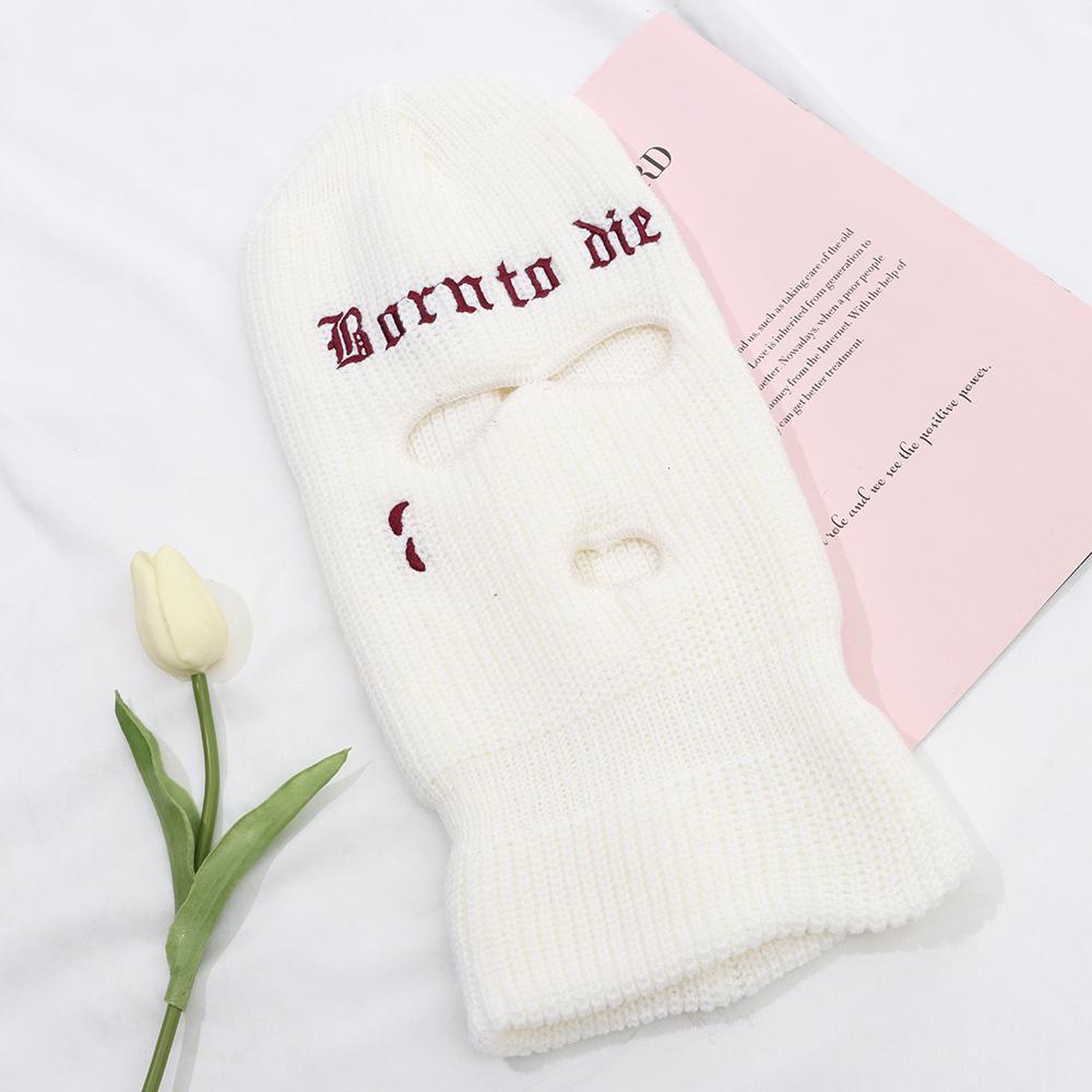 Mũ Beanie Dệt Kim Giữ Ấm Chất Lượng Cao Cho Nữ