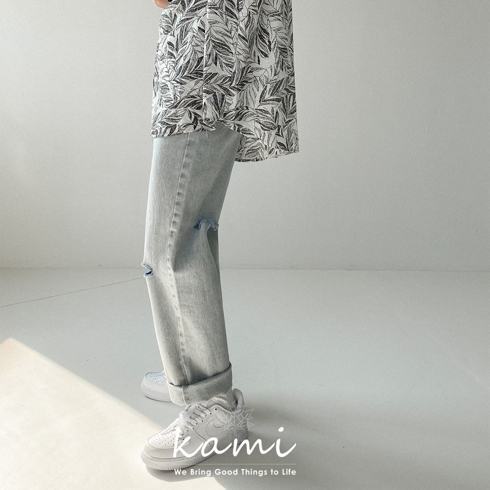 [Video Thật] Quần jeans xanh sáng Regular-fit Jeans mã JM02 | BigBuy360 - bigbuy360.vn