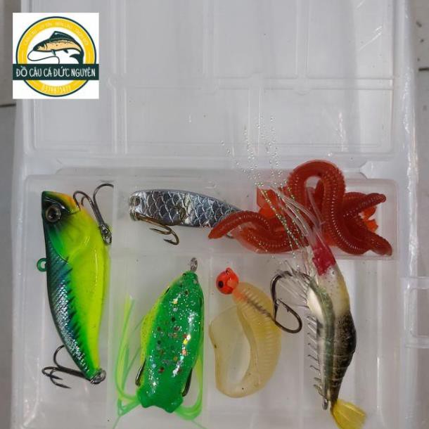 10 MỒI GIẢ CÂU LURE CAO CẤP