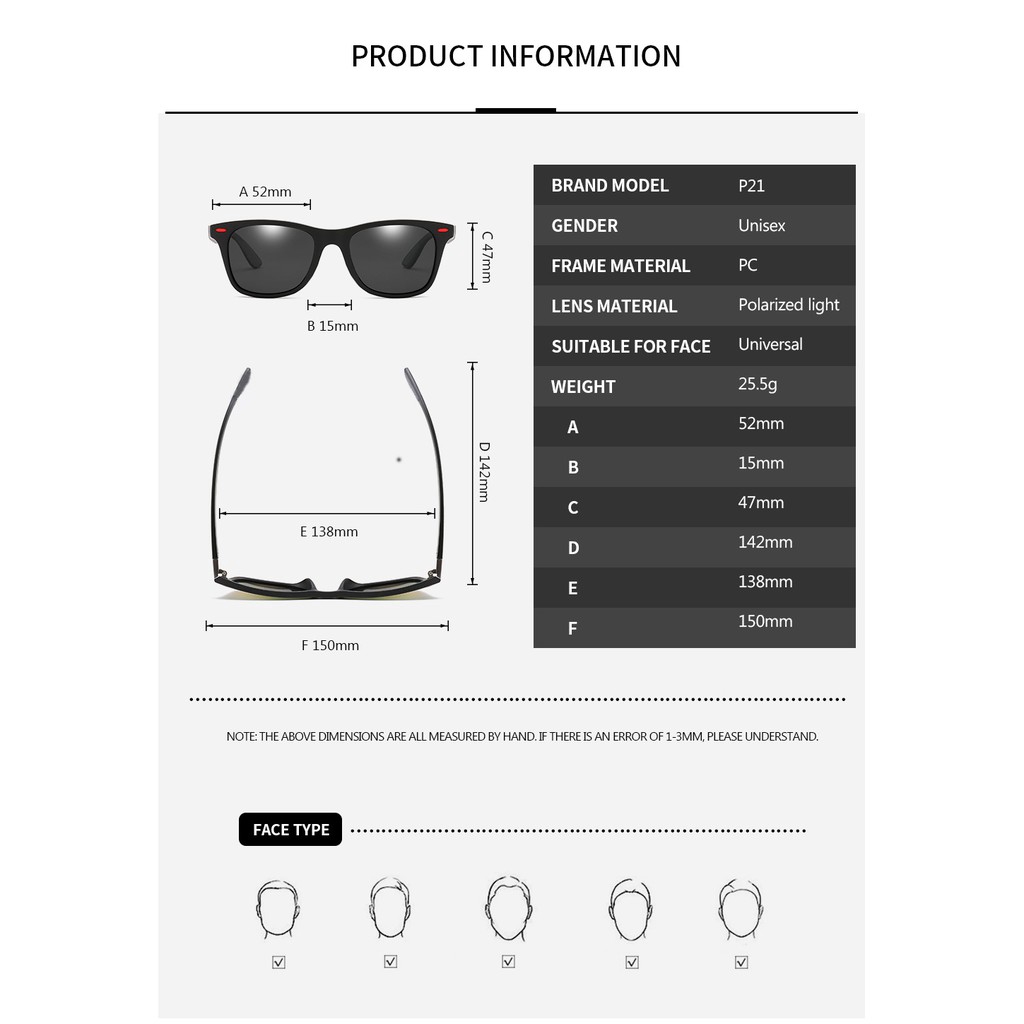 Classic Square Polarized Sunglasses Men Women Vintage Driving Goggle Rivet Mirror Male Sun Glasses