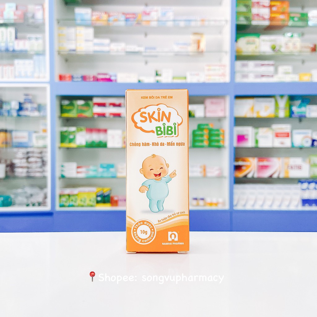 Kem Skin Bibi bôi hăm, mẫn ngứa an toàn cho bé