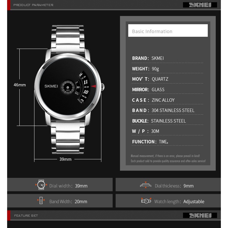 Đồng hồ nam SKMEI phong cách mới độc đáo thời trang chính hãng chống nước siêu bền SKM260 - Đồng Hồ SKMEI Việt Nam | BigBuy360 - bigbuy360.vn