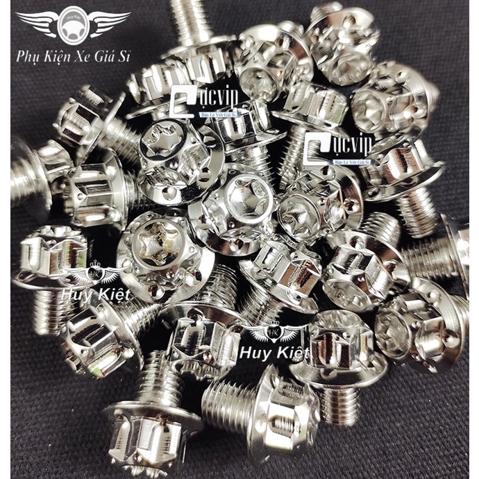 [Sale Khủng] Ốc Chân Kính (Gương) Chiếu Hậu Salaya Inox 304 Ren Thuận (Xuôi), Ngược Gắn Mọi Loại Xe 4940