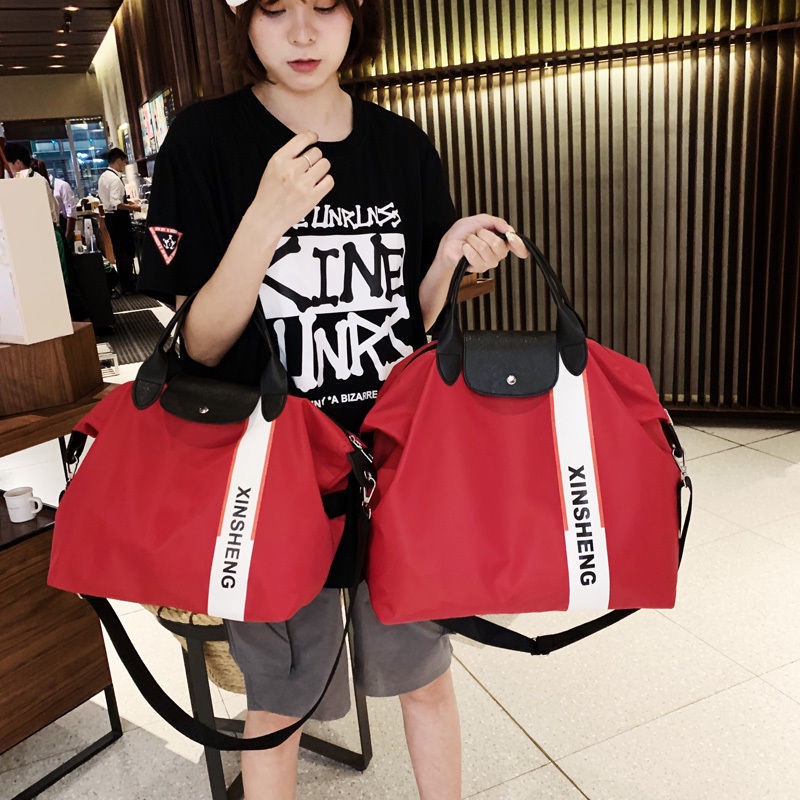 Túi Đựng Đồ Đi Tập Gym/Du Lịch/Tập Gym Trọng Lượng Nhẹ Kích Thước Lớn Phong Cách Hàn Quốc Cho Nam Và Nữ