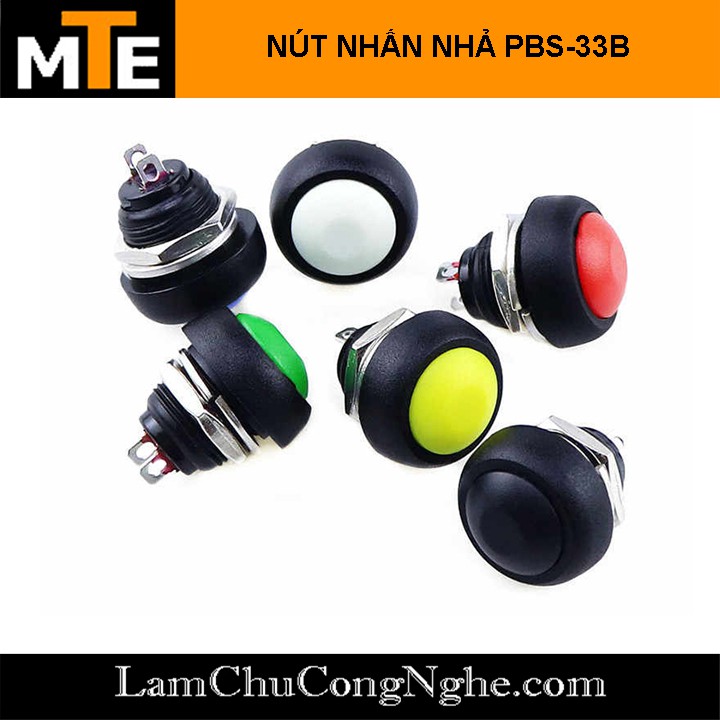 Nút Nhấn Nhả Chống Nước PBS-33B