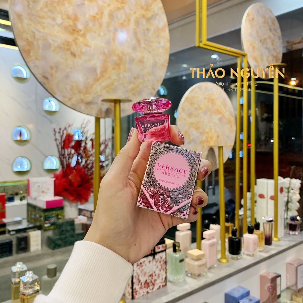 Nước hoa mini nữ Versace Bright Crystal Absolu 5ml - Hàng chính hãng