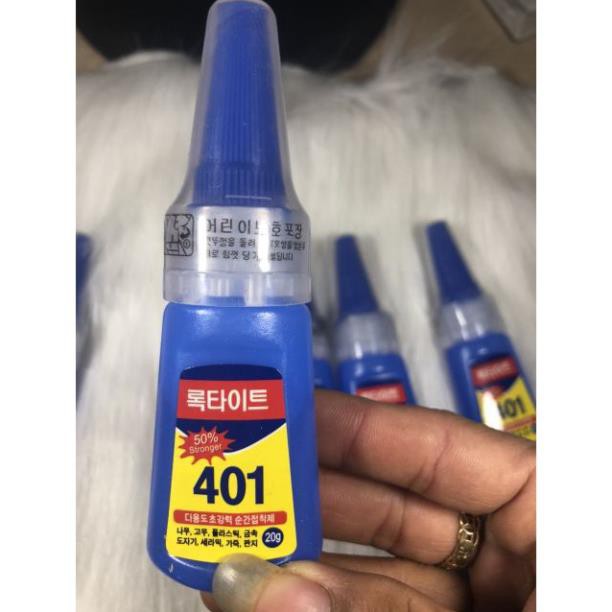 Keo 401 BYB Chính Hãng Chuyên Gắn Móng, Gắn Đá Trang Trí, Gắn Móng Giả Siêu Chắc ( Lọ to 20G )