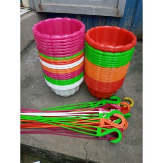 chậu treo bí  đường kính phi 15cm x22cm