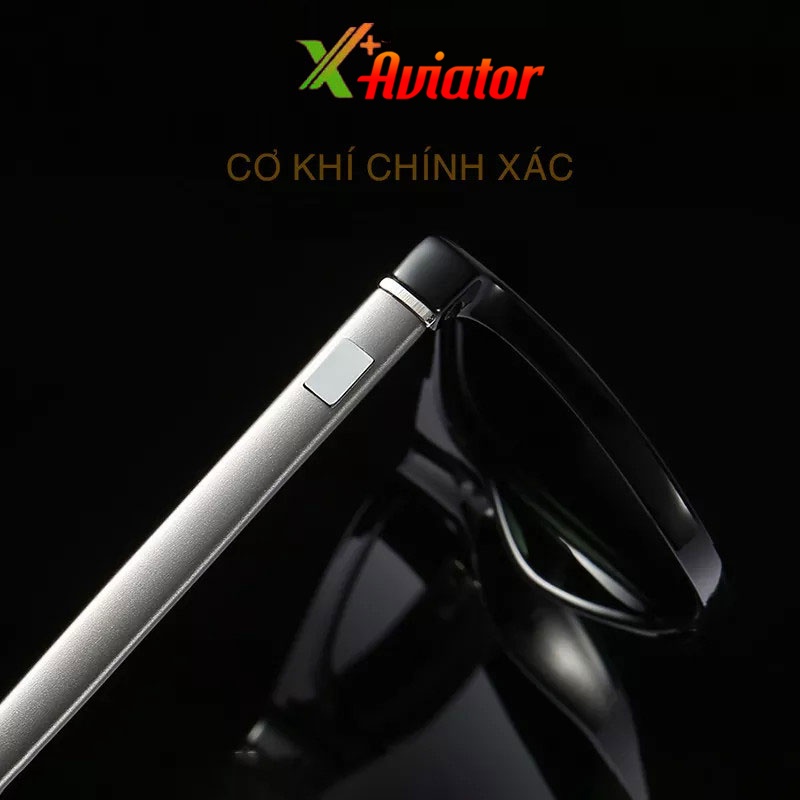 KÍNH MẮT CAO CẤP AVIATORAORON A387 mắt kính phân cực polarized, CHỐNG TIA UV CHUẨN 400