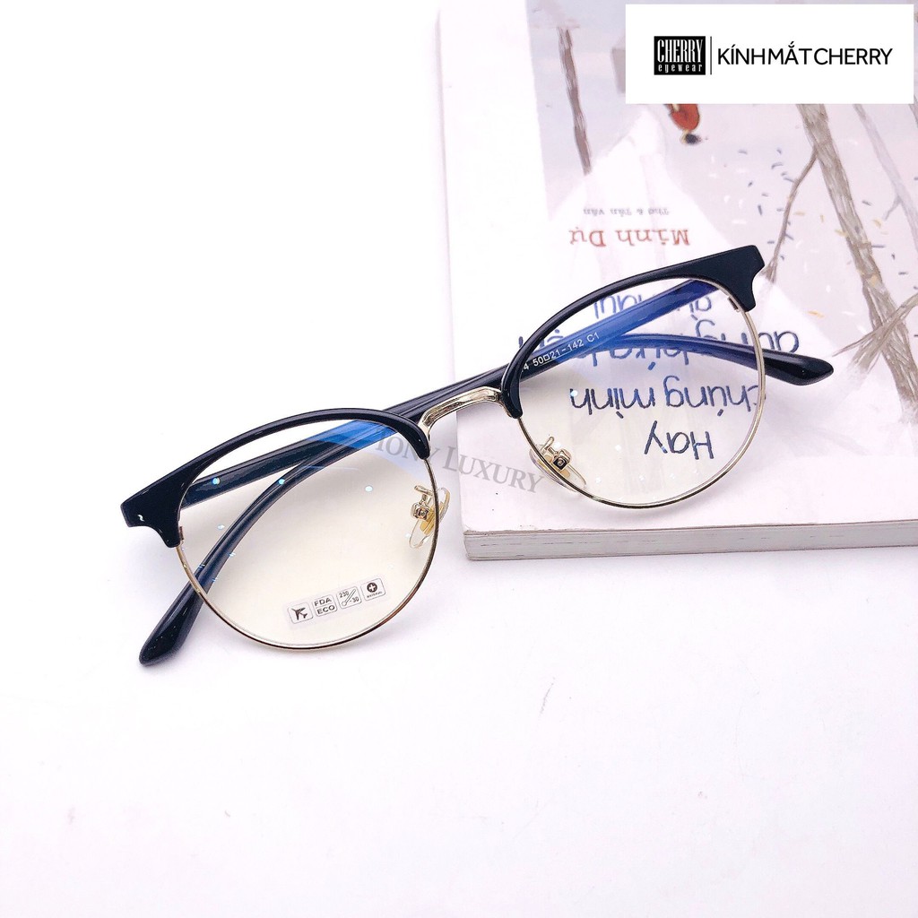 Gọng Kính Cận Teen Mắt Tròn 50-21-142 nhận cắt Tròng Cận Viễn Loạn | BigBuy360 - bigbuy360.vn