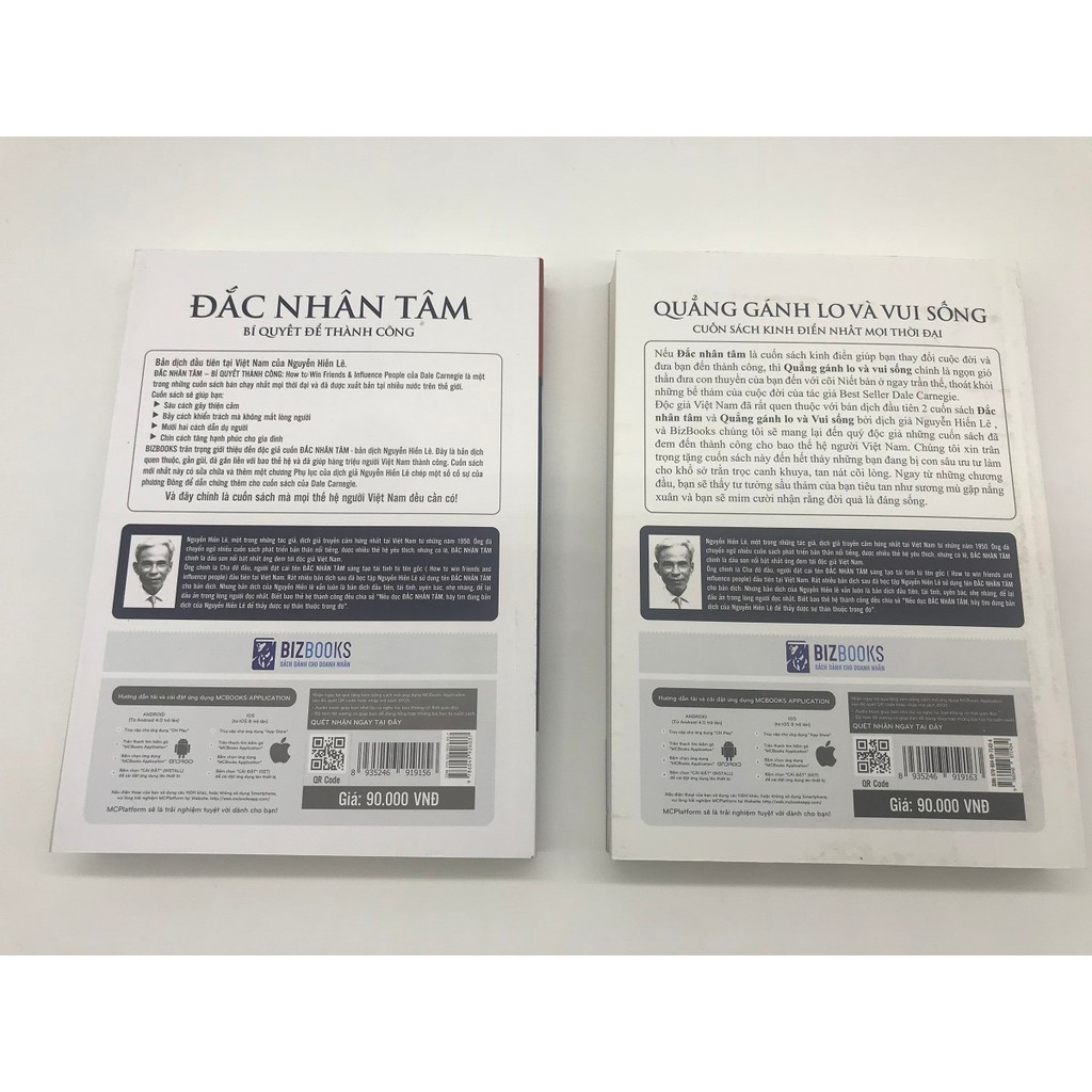 Sách - Combo Đắc Nhân Tâm + Quẳng Gánh Lo Đi Và Vui Sống + Tặng kèm bookmark