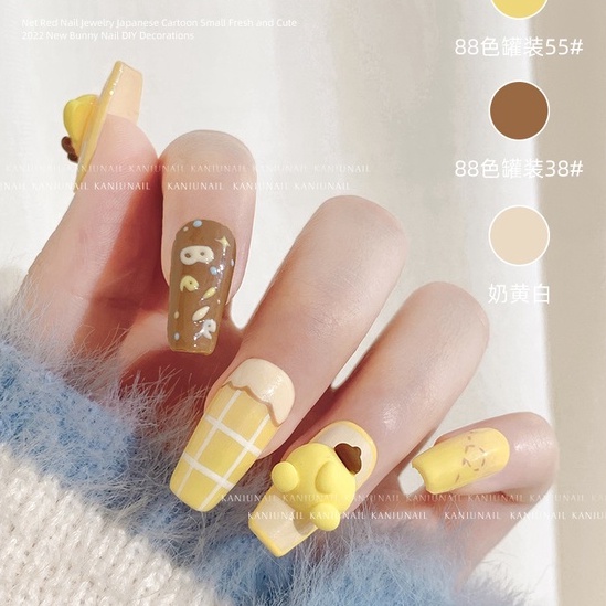Cặp Charm Hoạt Hình Mông Gấu Thỏ HÀN QUỐC Dễ Thương