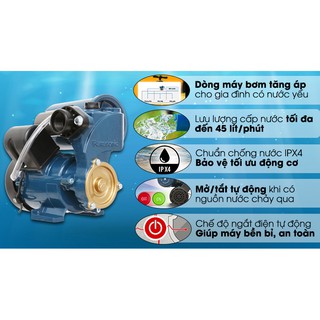 Máy bơm nước tăng áp Panasonic A-200JAK 200W
