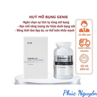 Viên uống giảm cân, tan mỡ bụng Derma87 Cell Belly Balance genie