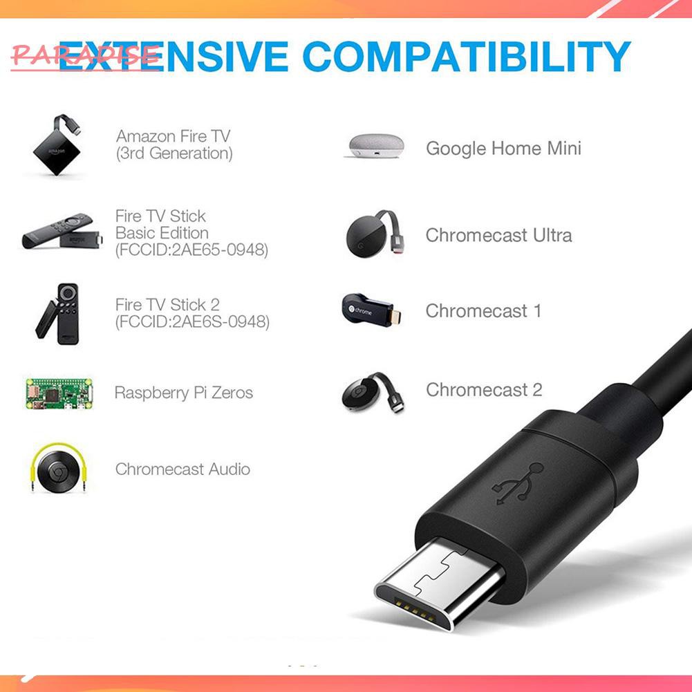 Bộ Chuyển Đổi Ethernet Thiên Đường Kính 1 Cho Amazon Fire Tv Google Home Mini Chromecast Ultra 2 1 | BigBuy360 - bigbuy360.vn