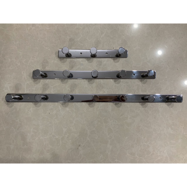 Móc treo quần áo Tera 3 - 5 - 7 ( 100% inox 304 ) - móc treo quần áo cao cấp