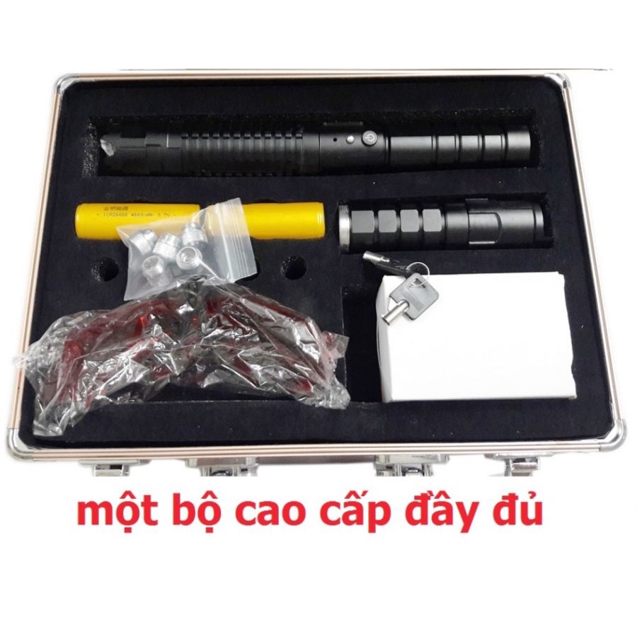 Đèn laser laze FXZ 970 công suất cao 5000mw tia xanh dương pin siêu lớn