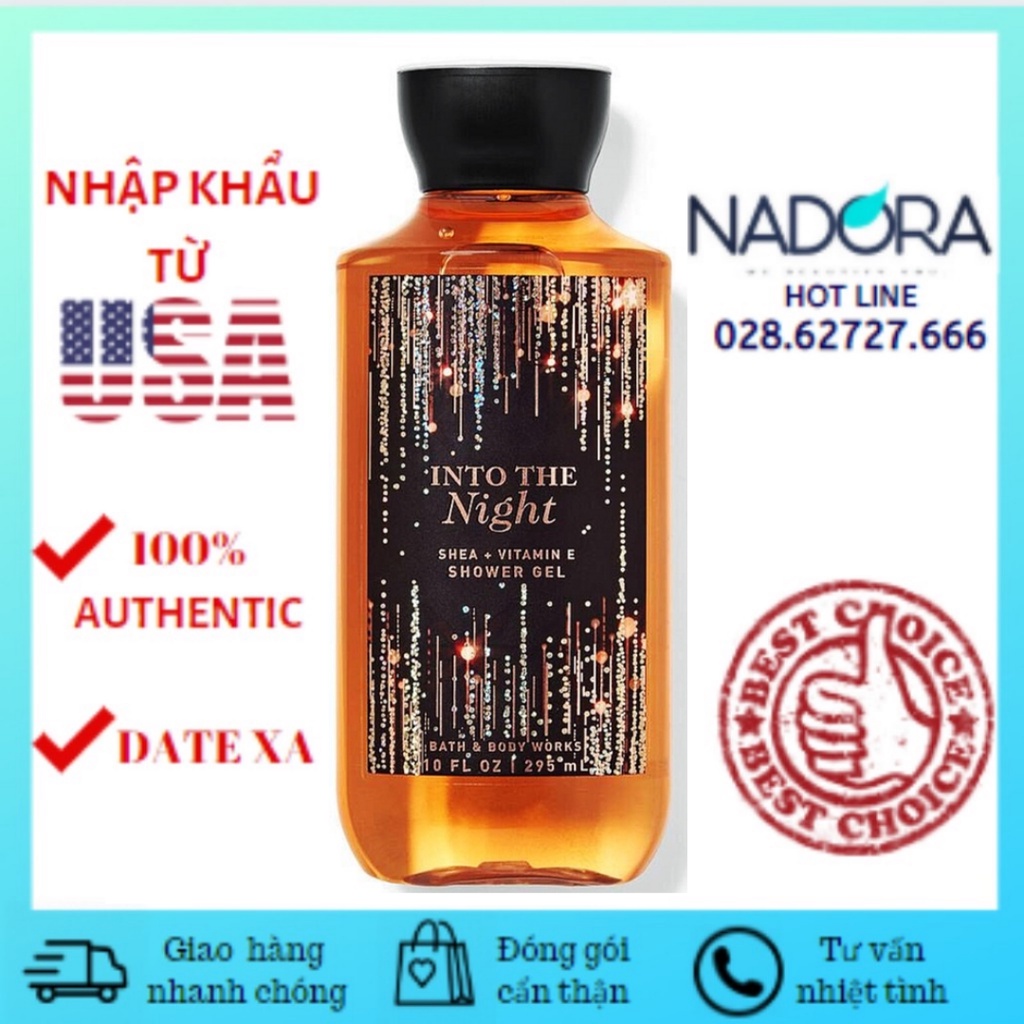Sữa Tắm Toàn Thân Bath And Body Works - Into The Night SHOWER GEL