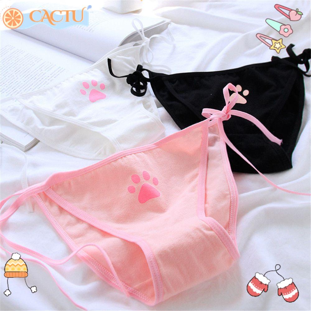 Quần Lót Nữ Lưng Thấp Có Dây Điều Chỉnh Phong Cách Nhật Bản