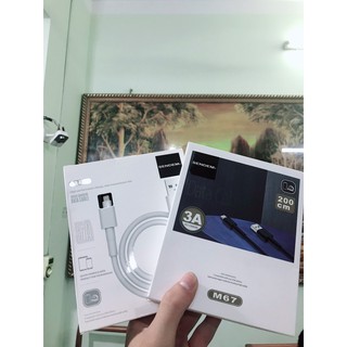 Cáp sạc sendem dùng cho iphone samsung loại 1m-2m-hàng cao cấp