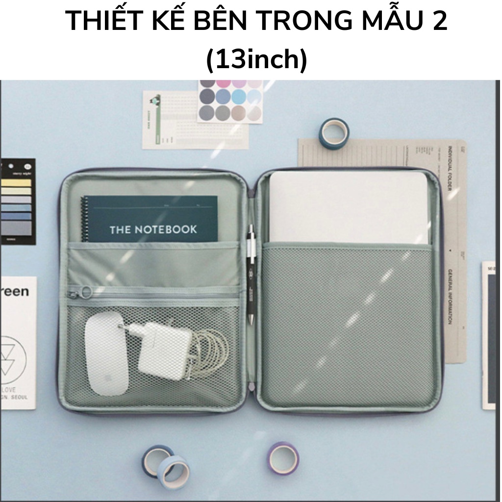 Túi Chống Sốc laptop, ipad JQMEI 11inch 13inch, 13.3inch thời trang DN - JQ08