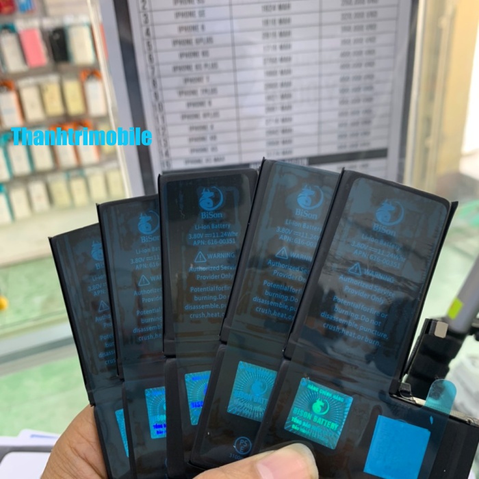 Pin X Bison dung lượng 2716mAh