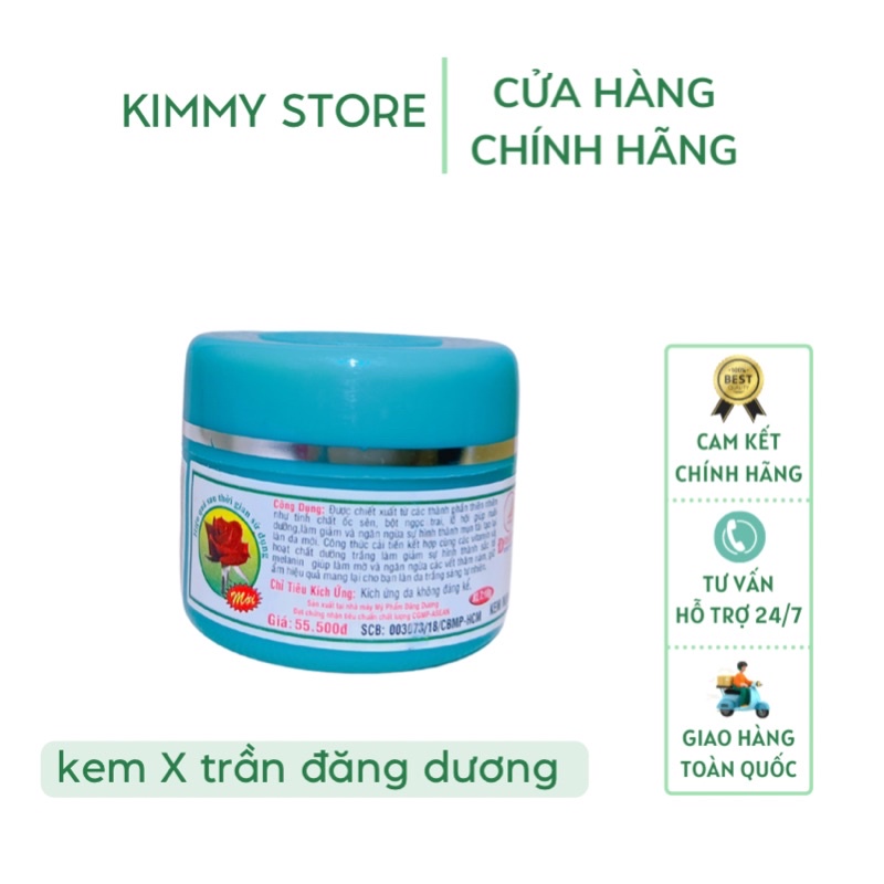 01 hộp kem dưỡng trắng da X2 đăng dương