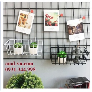 Rổ treo lưới trang trí PE 09