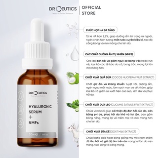 Serum dưỡng ẩm Drceutics HA B5 Centella/ HA NMF