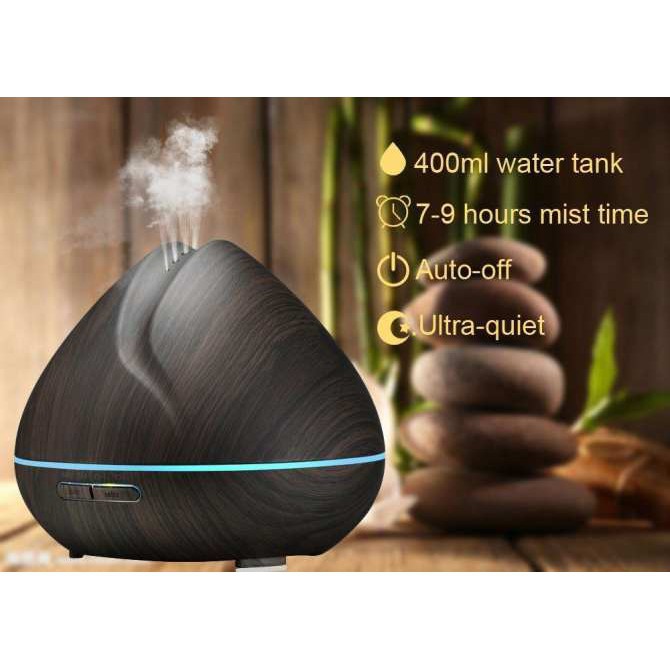 Xả Kho 3 Ngày Máy Khuếch Tán Tinh Dầu Búp Sen 500ml (SIÊU ÂM) Aroma Life