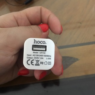 Củ sạc Hoco 1A SMART CHARGER cho iphone UH102 (chính hãng)