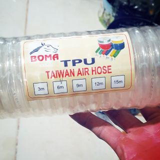 Dây hơi trong 10mm dài 6m tpu