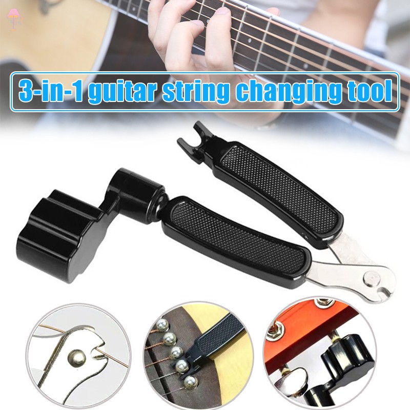 VN Dụng Cụ Thay Dây Đàn Guitar 3 Trong 1 Tiện Dụng