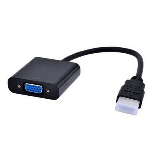 Dây Cáp Chuyển Đổi Hel + 1080p Hdmi Sang Vga Hd Video Cho Pc