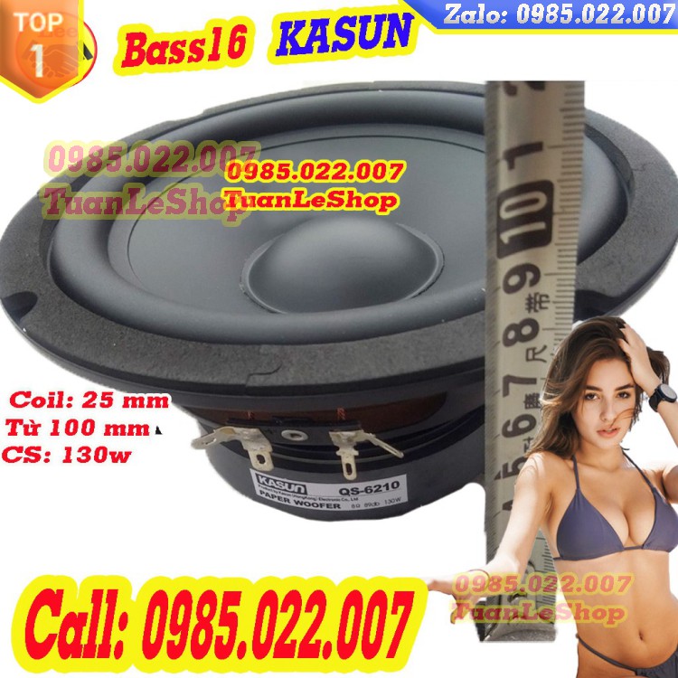 BASS 16 KASUN HỒNG KÔNG CAO CẤP - GIÁ 1 LOA - LOA BASS RỜI