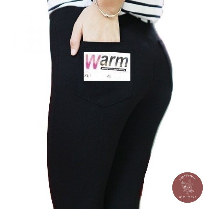 Quần Legging Nữ Warm , Quần Legging Nữ Co dãn 4 Chiều Ôm Dáng Nâng Mông