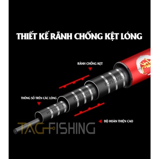 Cần Câu Tay Guide Bashen Thắng Lợi Đỏ