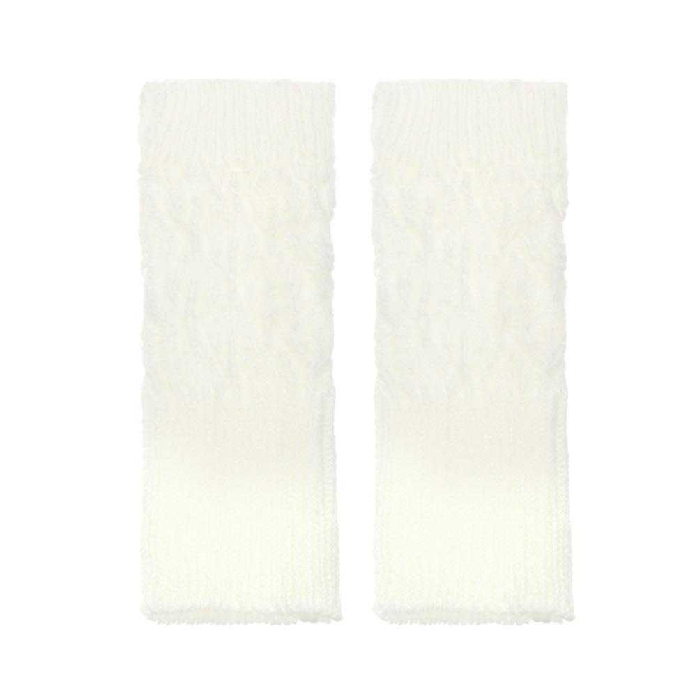 YVE Găng Tay Len Hở Ngón Giữ Ấm Mùa Thu Đông